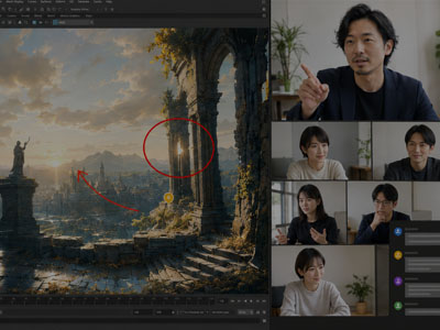 3. 課題を制作し、講師や他クラスメイトからフィードバックを受ける