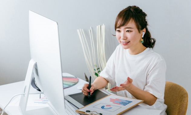 Webデザイン講座受講中